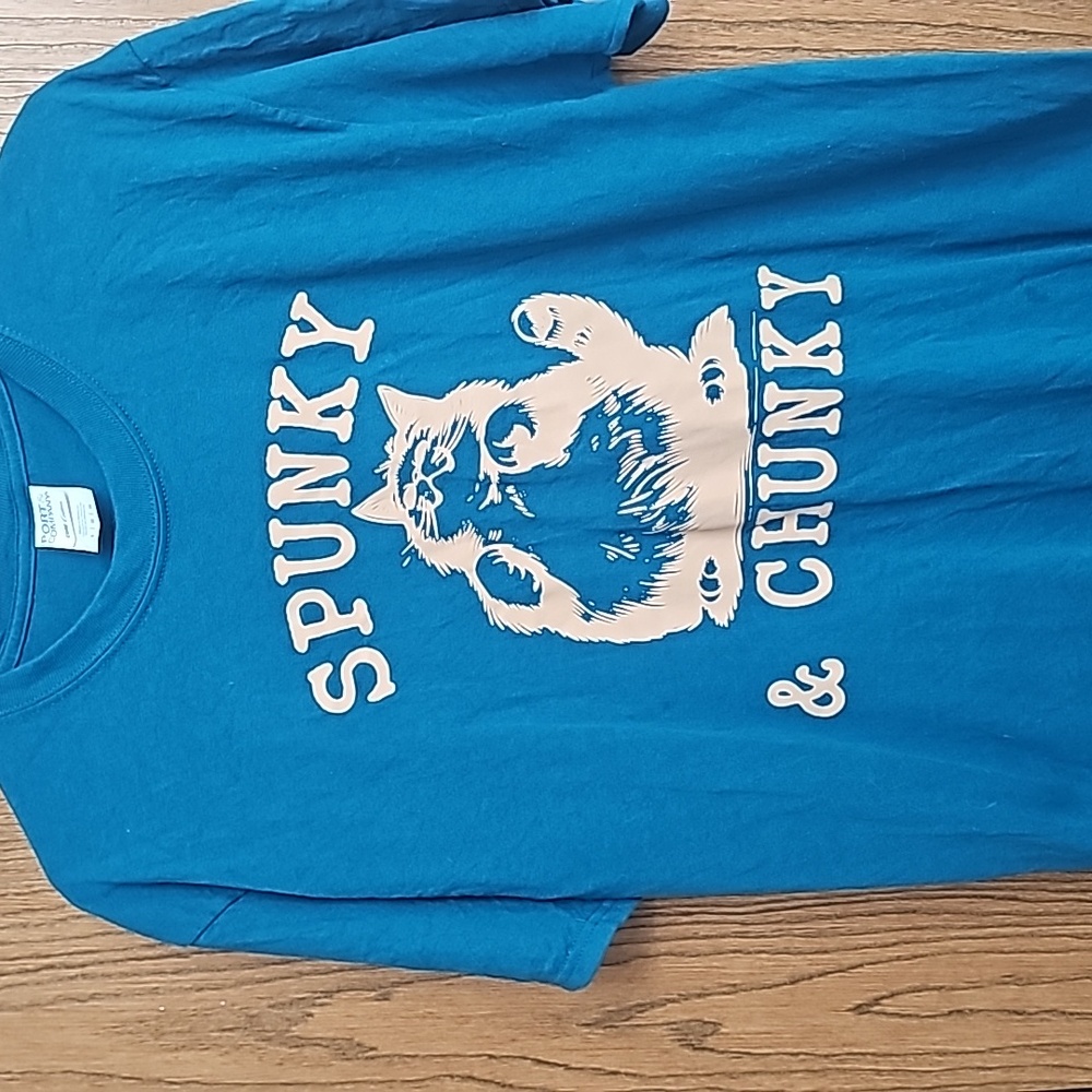 Unisex  L T-shirt  "spunky & chunky"